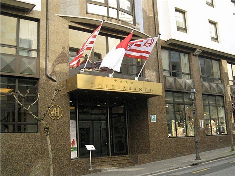 Hotel Abando Bilbao Bagian luar foto